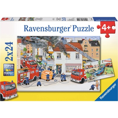 Ravensburger Požární sbor 2 x 24 dílků