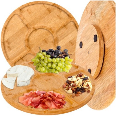 Jipos Otočný tác 33cm bambusový 24290