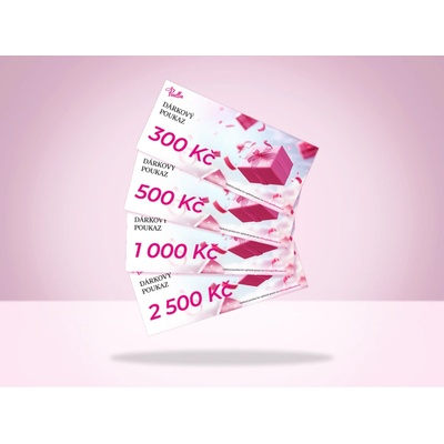 Puella dárkový poukaz Variant: Dárkový poukaz 500 Kč
