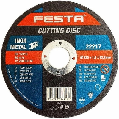 Festa Levior Kotouč řezný 125 x 1,2 x 22,2 mm 22217