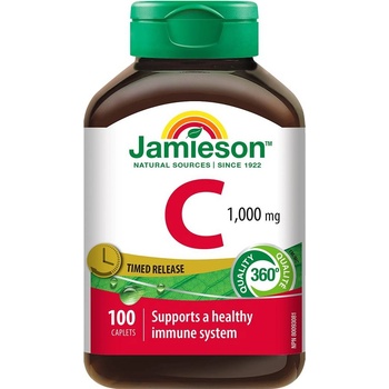 Jamieson Витамин C, 100 таблетки с удължено освобождаване, Jamieson