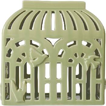 Kähler Лампион за свещи Orangery Spring Leaf 16 см (691200)