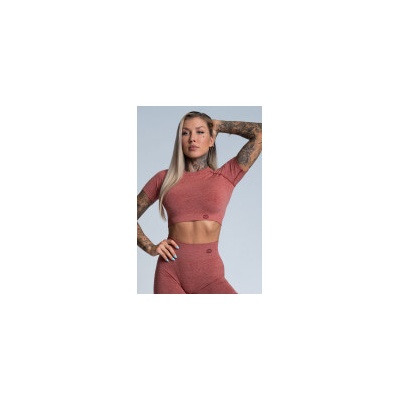 Crop Top Gym Glamour Cherry