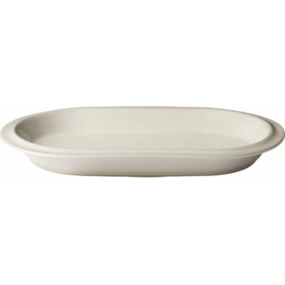Bolia Mísa Edge Bowl ecru stoneware 25 x 40 cm