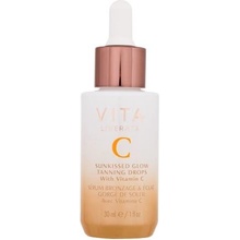 Vita Liberata Sunkissed Glow Tanning Drops Vitamin C samoopaľovacie kvapky na tvár s vitamínom c 30 ml