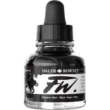 Daler Rowney FW Акрилно мастило Black 29, 5 ml 1 бр (160029028)