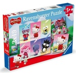 Ravensburger Пъзел Ravensburger от 3 x 49 части - Хелоу Кити (12001035) - ozone