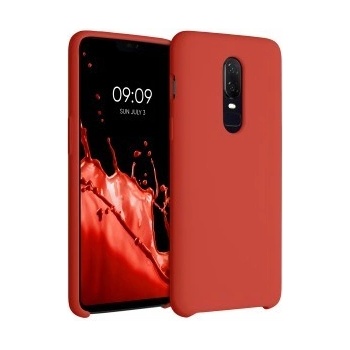Púzdro kwmobile OnePlus 6 oranžové