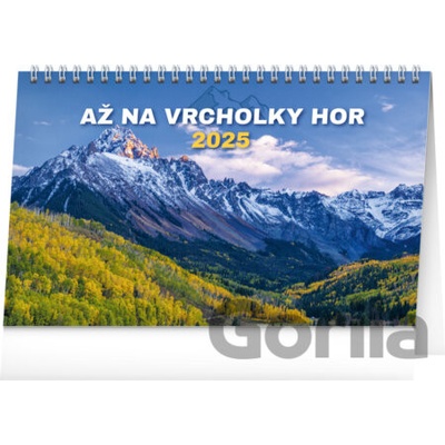 NOTIQUE Stolový Až na vrcholky hôr , 23,1 x 14,5 cm 2025