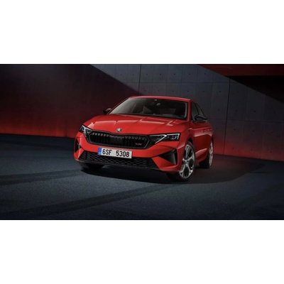 Škoda Octavia IV facelift-Rám přední masky RS original - černý – Sleviste.cz