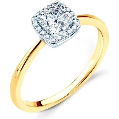 Savicki Zásnubní prsten bílý safír, diamanty ZS20BSZ ZB