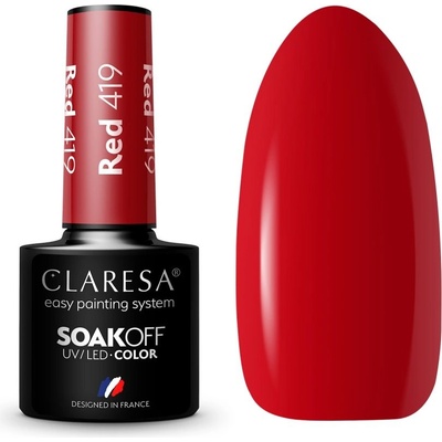 Claresa gél lak RED 419 5 g – Zbozi.Blesk.cz