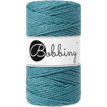 Bobbiny 3PLY Macramé Rope 3 mm 100 m Teal юта (TS-E022)