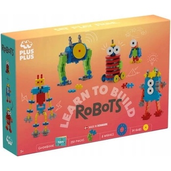 Plus-Plus Skládej podle čísel - Roboti 275 ks