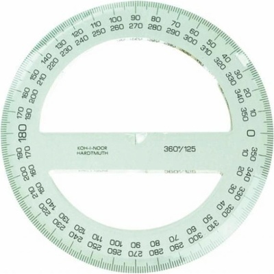 Úhloměr stup. 360/125 KTR