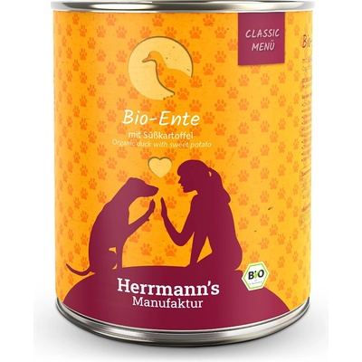 Herrmann's Bio Kachní s batáty 800 g