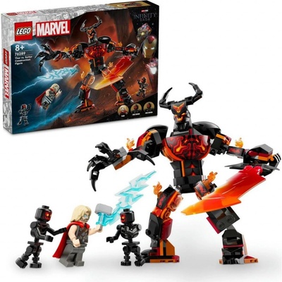 LEGO® Marvel 76289 Zostaviteľná figúrka: Thor vs. Surtur