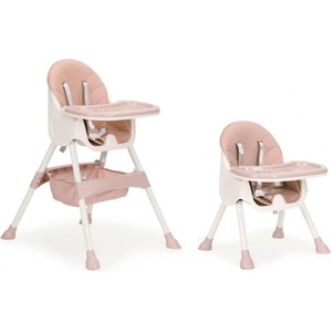 ECOTOYS Детски стол за хранене 2в1 Rose (HC-823 PINK)