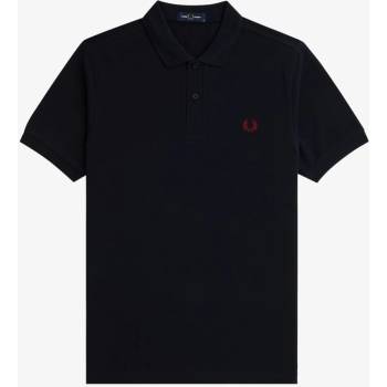 Fred Perry Блуза с яка Fred Perry Plain Polo Shirt - Navy V73