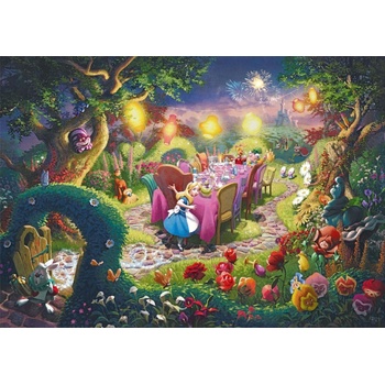 Image 1 of Schmidt Spiele - Puzzle Kinkade: Disney: Mad Hatter’s Tea Party - 6 000 piese
