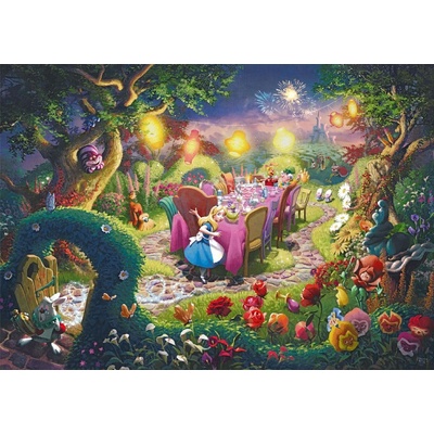 Schmidt Spiele - Puzzle Kinkade: Disney: Mad Hatter’s Tea Party - 6 000 piese
