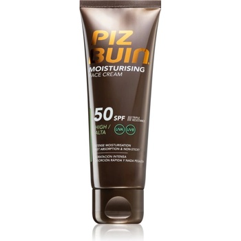 PIZ BUIN Moisturising слънцезащитен крем за лице с хидратиращ ефект SPF 50 50ml