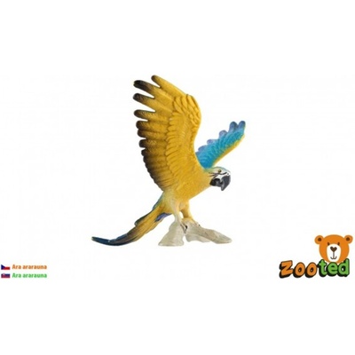 Teddies Ara ararauna zooted 9 cm