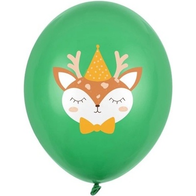 PartyDeco BALÓNKY latexové Jelínek 30 cm