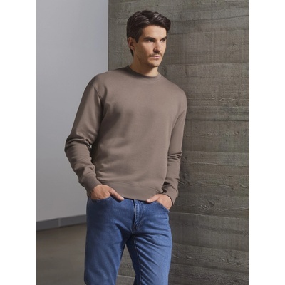 Authentic Russell Brown Men's Sweatshirt hnedá