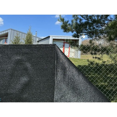 Mikel Stínící tkanina SuperPloteS stínivost 100 % CARBON, - role 2 m 20bm 3128224 černá