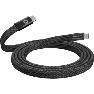 Mobile Origin MCF-USBC-1M-BLK USB-C to USB-C, 1m, černý