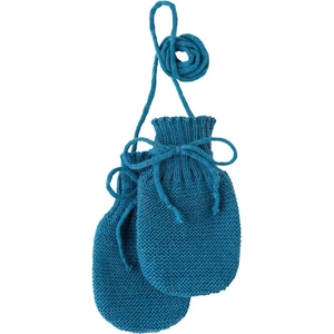disana Детски ръкавици Disana Kid's Strick-Handschuhe Gloves - Taubenblau - размер 0 (EU) (202-7761-0511)