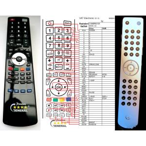GENERAL CAMBRIDGE AUDIO AZUR 640C V2 - съвместимо дистанционно управление на марката General (AUDIO AZUR 640C V2) - remote-control-world - 30,90 лв Дистанционно