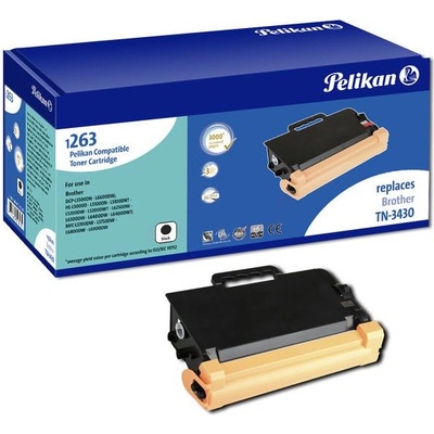 Compatible Тонер, Pelikan, съвместим с Brother TN3430 (1031430049)