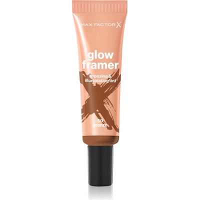 MAX Factor Miracle Pure Glow Framer бронзиращ флуид цвят 50 Bronze 30ml