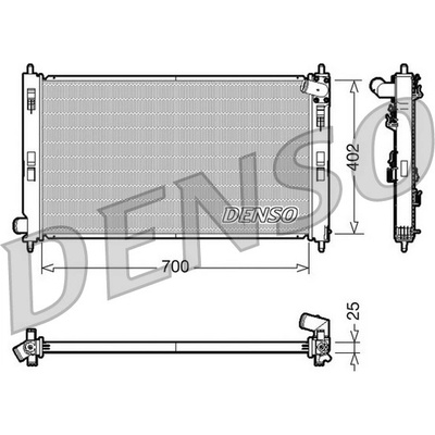 Chladič motora DENSO DRM45032