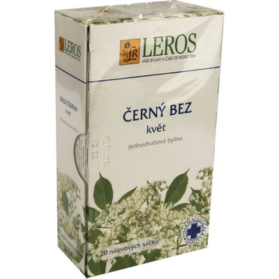 Leros Černý bez květ 20 x 1 g