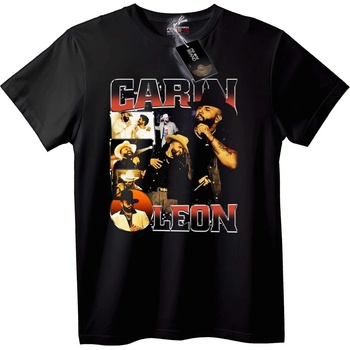 NOONEBRAND Тениска Carn Leon Музика - 2XL, White