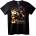 NOONEBRAND Тениска Carn Leon Музика - 2XL, White