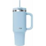 Contigo thermos bottle 1200 ml with handle and straw | Stainless Steel Insulated Thermal Drinking Bottle with Lid | Cools for 29 hours | Travel Mug | Thermo mug | | Glacier - 2212752