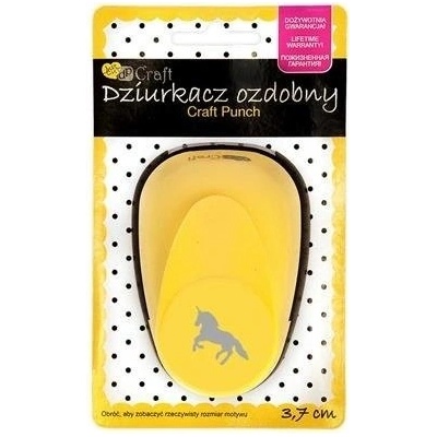 dpCraft Dekorační děrovačka 3,7 cm – jednorožec (JCDZ-115-506)