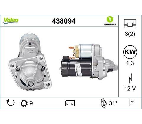 Startér VALEO 438094