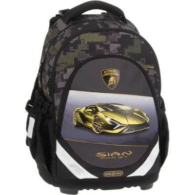 Ars Una Ученическа раница ARS UNA Anatomy M - Lamborghini (5523)