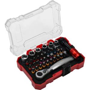 BlackBird Комплект мини тресчотки за дома blackbird tools 38 части bh1723 (bh1723)