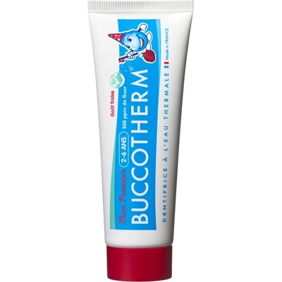 Buccotherm zubný gel děti 2-6let jahoda 50 ml