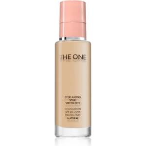 Oriflame The One Everlasting Sync Stress-Free дълготраен фон дьо тен SPF 20 цвят Light Beige 30ml
