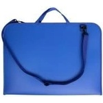 Biurfol Plastic briefcase with latch A3 blue Biurfol (TER-02-02)