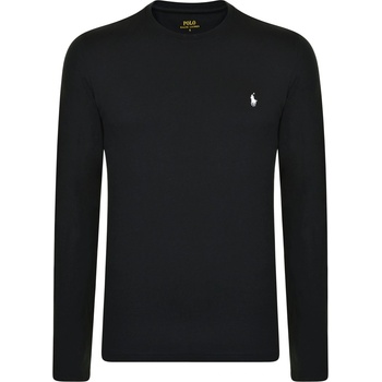 Ralph Lauren Тениска POLO RALPH LAUREN Long Sleeve Crew Neck T-Shirt - Black / White