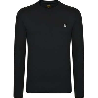 Ralph Lauren Тениска POLO RALPH LAUREN Long Sleeve Crew Neck T-Shirt - Black / White