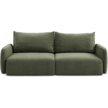 makamii Зелен разтегателен диван с място за съхранение 238 cm Kalena - Makamii (KALENA_3SF_38_P1_C6)